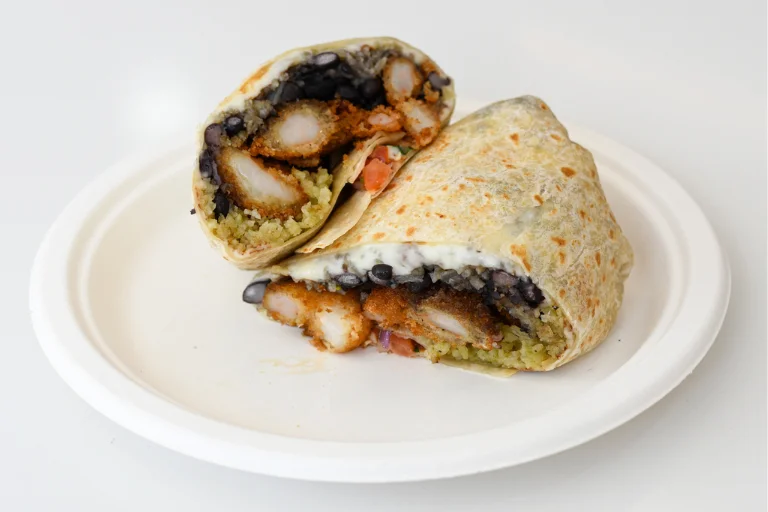 Fried Shrimp Burrito